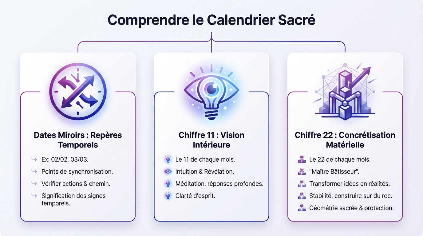 Structure des dates miroirs et portails énergétiques 2026