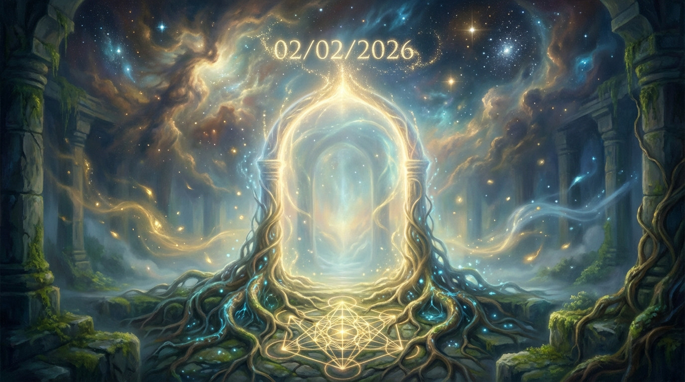 Portail énergétique du 02/02/2026 reliant les énergies célestes et terrestres