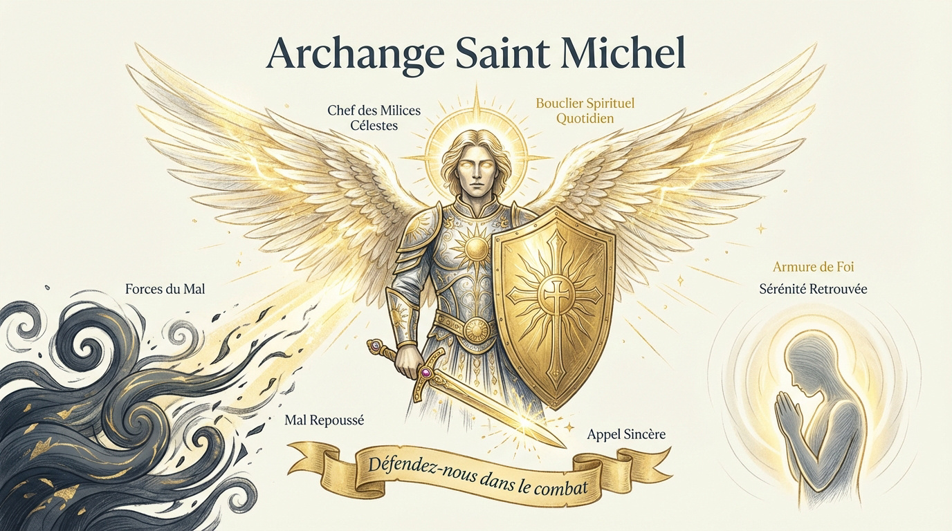 L'Archange Saint Michel, chef des milices célestes et protecteur spirituel